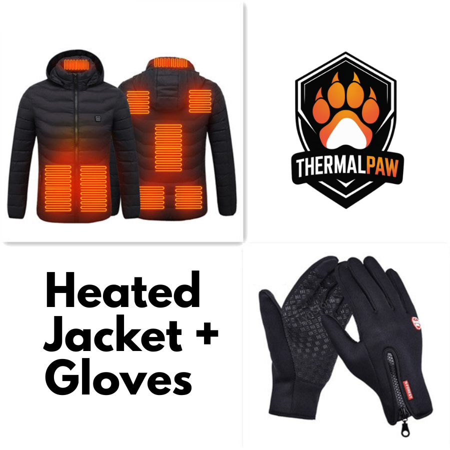 THERMALPAW© Winter Heated Jacket | Cotton Coat